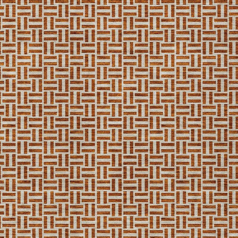 HomeRoots Geometric Transitional Rectangle Outdoor Rug