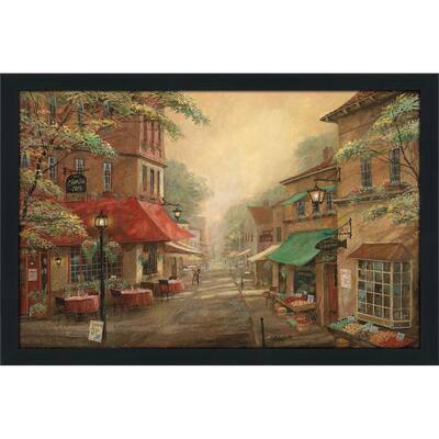 "Charlies Cafe" by Ruane Manning Print on Acrylic