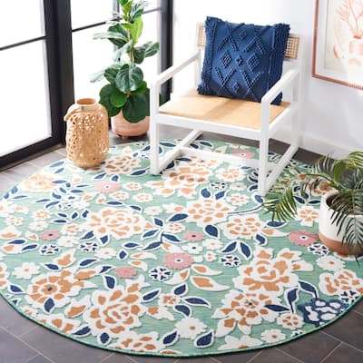 SAFAVIEH Cabana Cassie Indoor/ Outdoor Waterproof Transitional Rug
