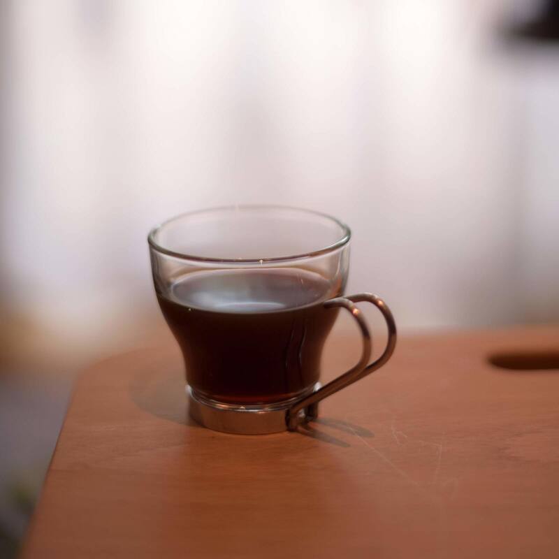 Bormioli Rocco Verdi Set of 4 Espresso Cups With Handle