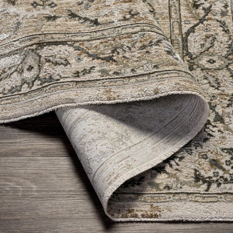 Livabliss Casual Brunswick Medallion Area Rug