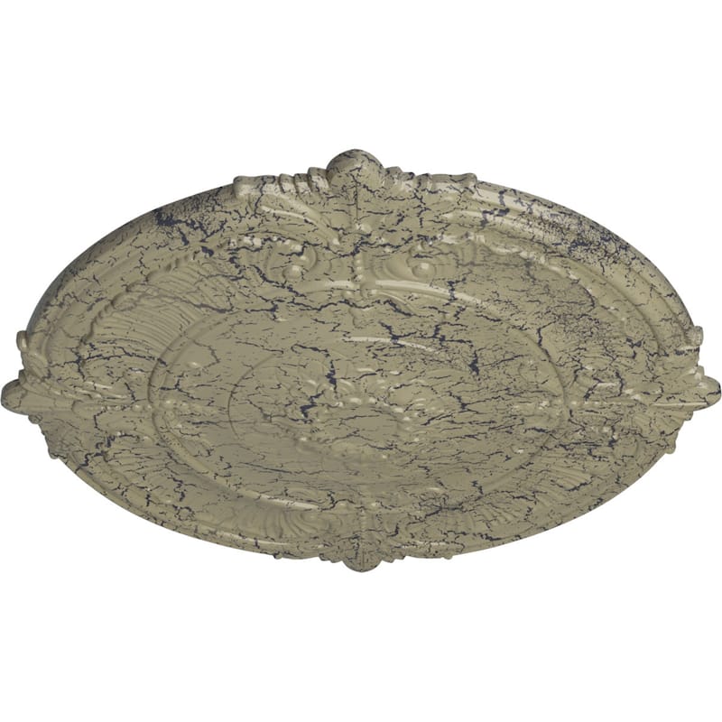 39 1/2"OD x 2 1/2"P Attica Ceiling Medallion