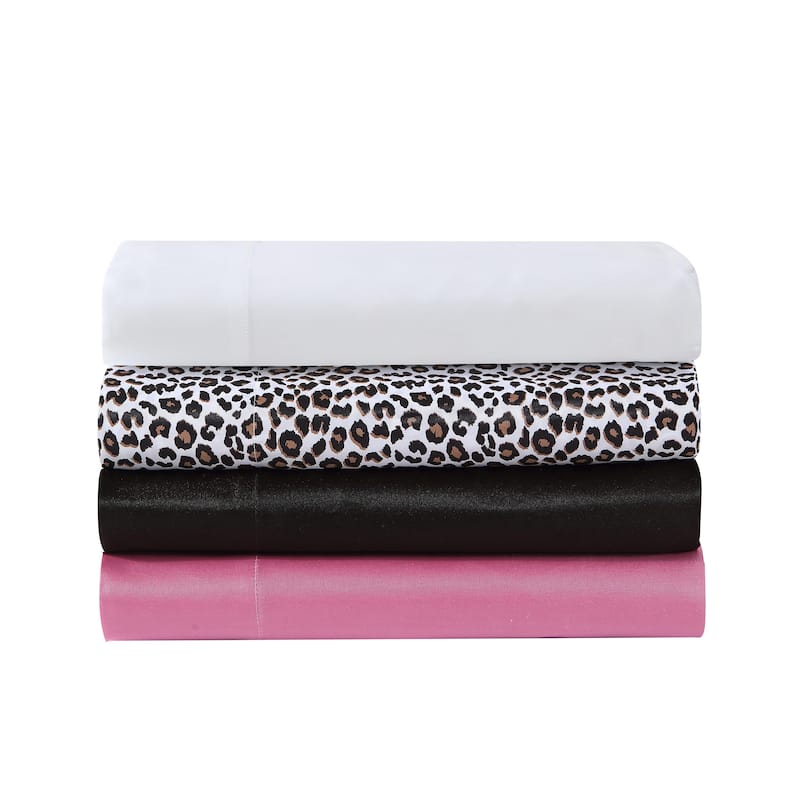 Betsey Johnson Satin Sheet and Pillowcase Sets