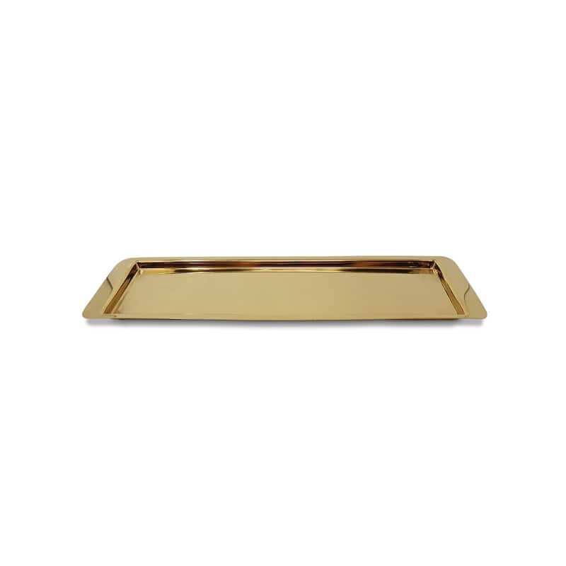 3 Bowl Stainless Steel Relish Dish on Tray, 17.25"L