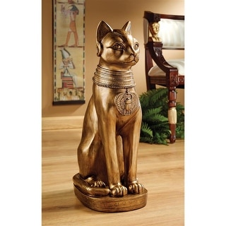 Shop Design Toscano Golden Bastet Of Ancient Egypt Statue
