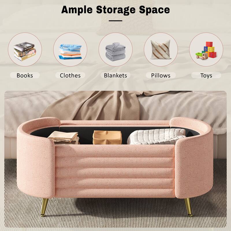 Modern Storage Bench,End of Bed Bench