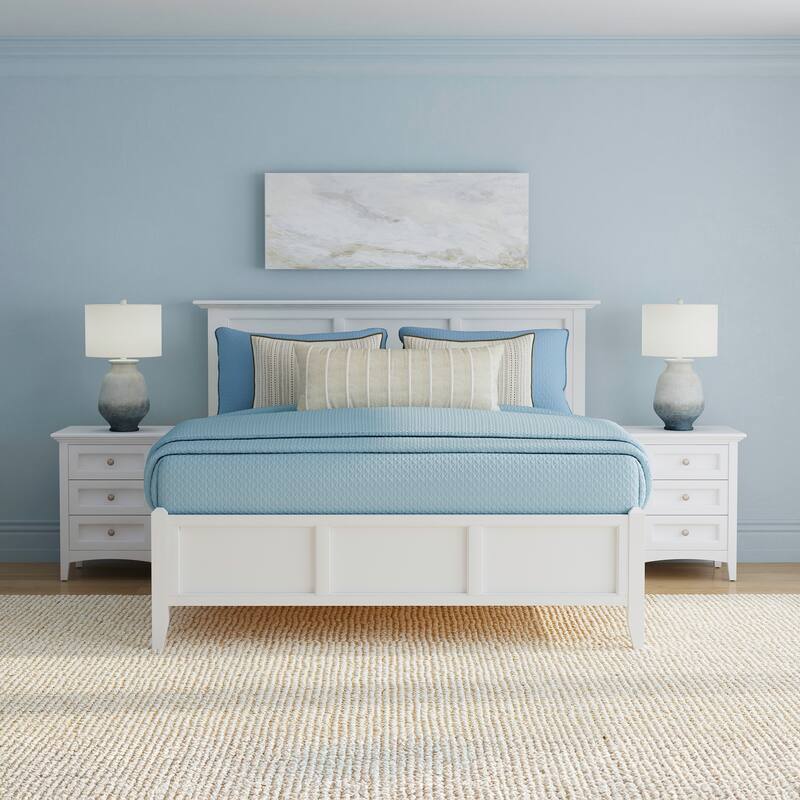 Simply Solid Evalie Storage Bedroom Set - 3 Piece - Queen