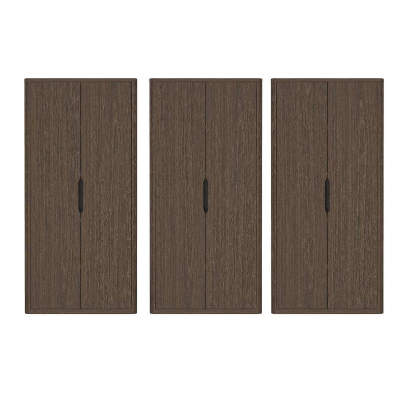 Manhattan Comfort Rivington Modern 38 In Bookcase Cabinet