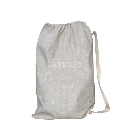 LAUNDRY GREY Laundry Bag By Kavka Designs - 28" x 36"
