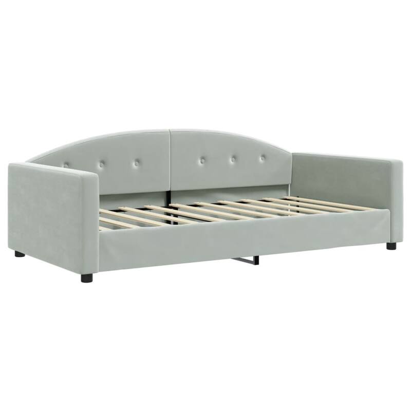 vidaXL Day Bed Upholstered Sofa Bed Daybed for Bedroom Living Room Velvet