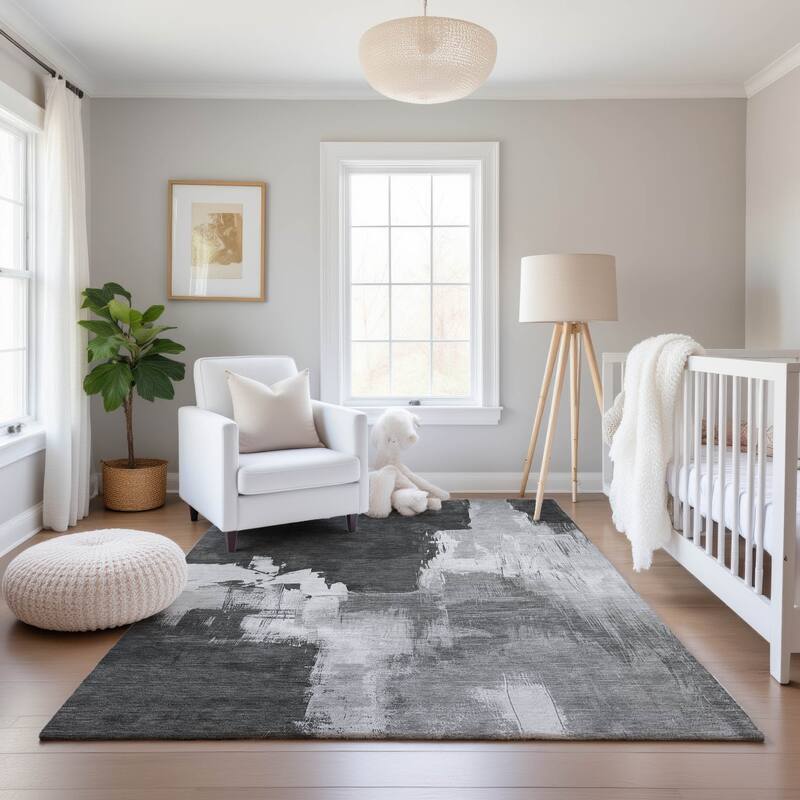 Premium Washable Super Soft Abstract Chic Mayfield Rug
