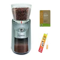  Hamilton Beach Fresh Grind 4.5oz Electric Coffee Grinder for  Beans, Spices and More, Stainless Steel & Hamilton Beach Scoop Single Serve  Coffee Maker, Fast Brewing, Stainless Steel (49981A): Home & Kitchen