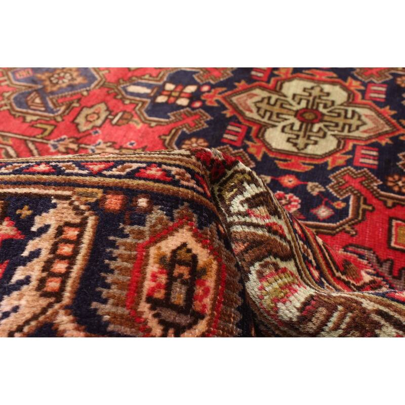 ECARPETGALLERY Hand-knotted Kayseri Vintage Red Wool Rug - 4'7 x 6'3