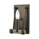 preview thumbnail 3 of 2, Transitions 1-Light vanity light in Oil Rubbed Bronze / Aspen
