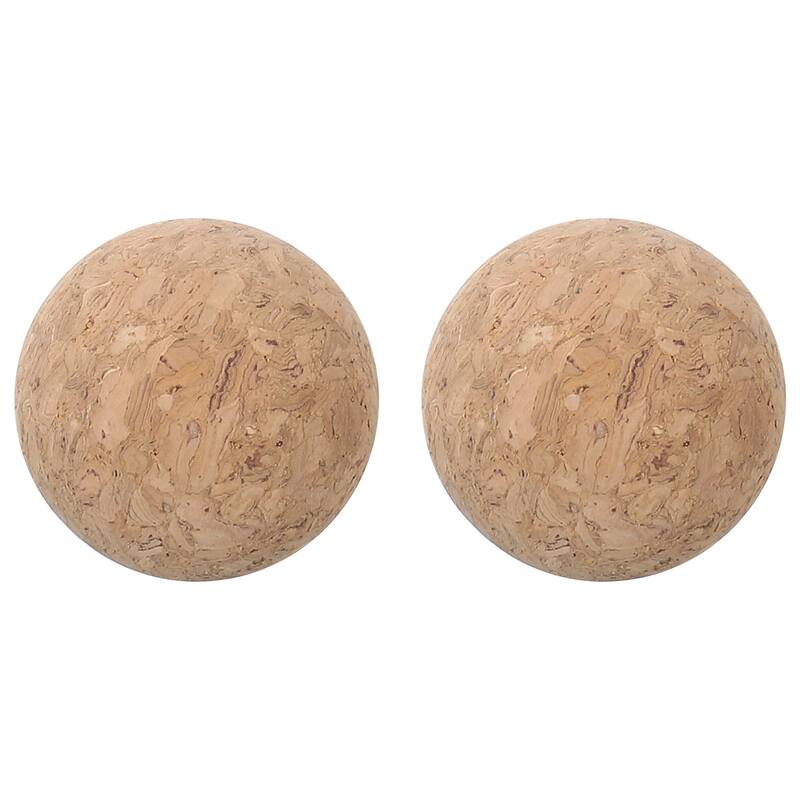 2 Pcs Wine Cork Ball, Wooden Cork Ball Stopper Cork Caps Stoppers