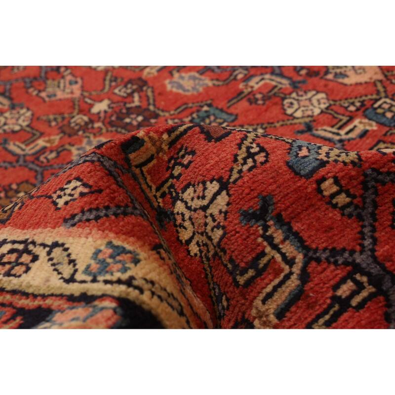 ECARPETGALLERY Hand-knotted Andelz Copper Wool Rug - 3'6 x 9'9