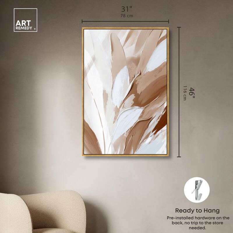 Fawn and Frost II Canvas by Art Remedy