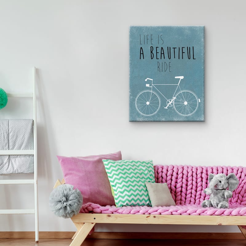 A Beautiful Ride by Jan Weiss Canvas Art Print