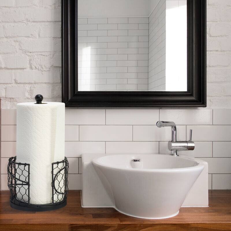 Gourmet Basics by Mikasa Farmers Market Paper Towel Holder - 6.5" x 12.5"