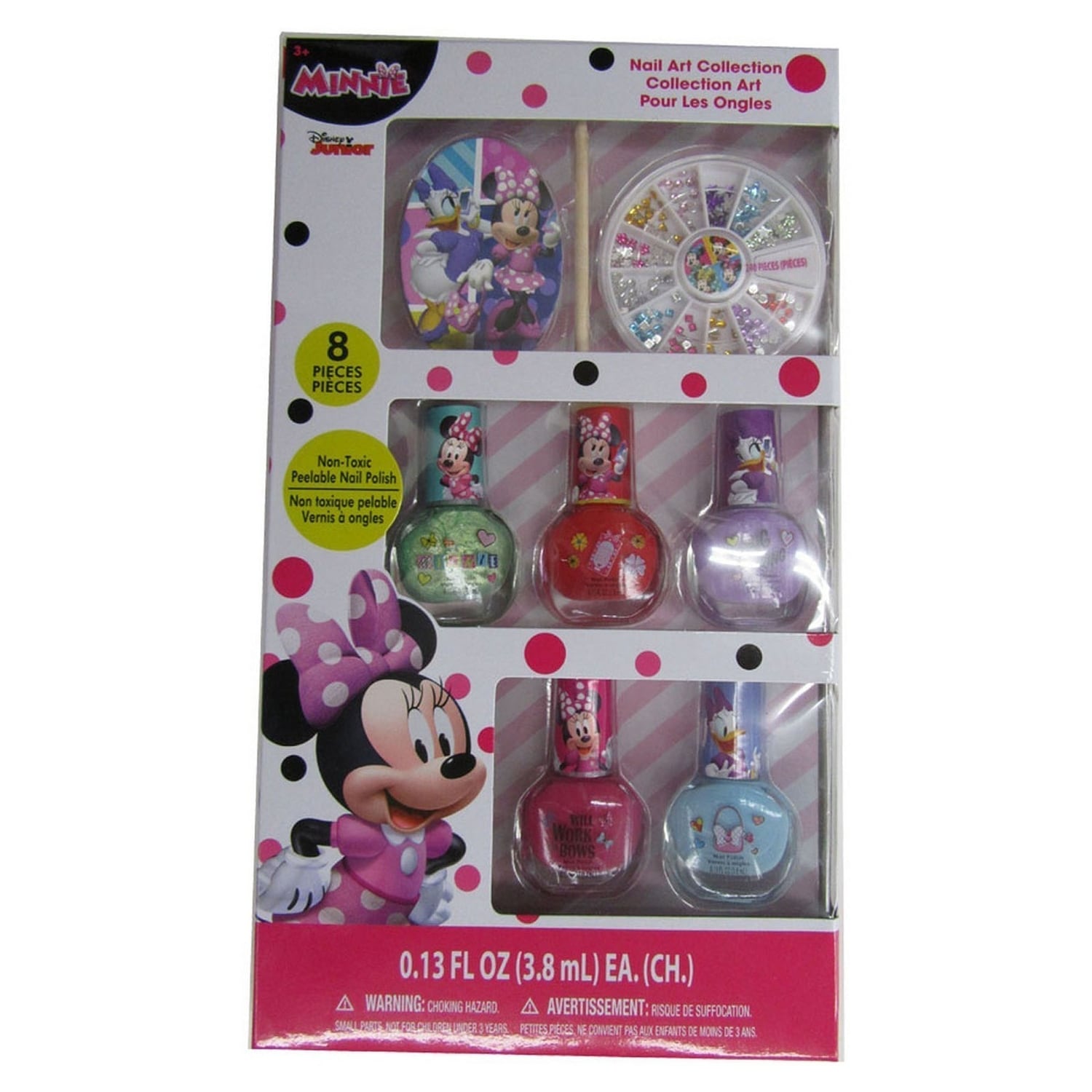 minnie mouse nail polish set