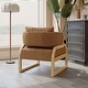 preview thumbnail 17 of 35, Corvus Danzig Teddy Fabric 1-Piece Accent Chair