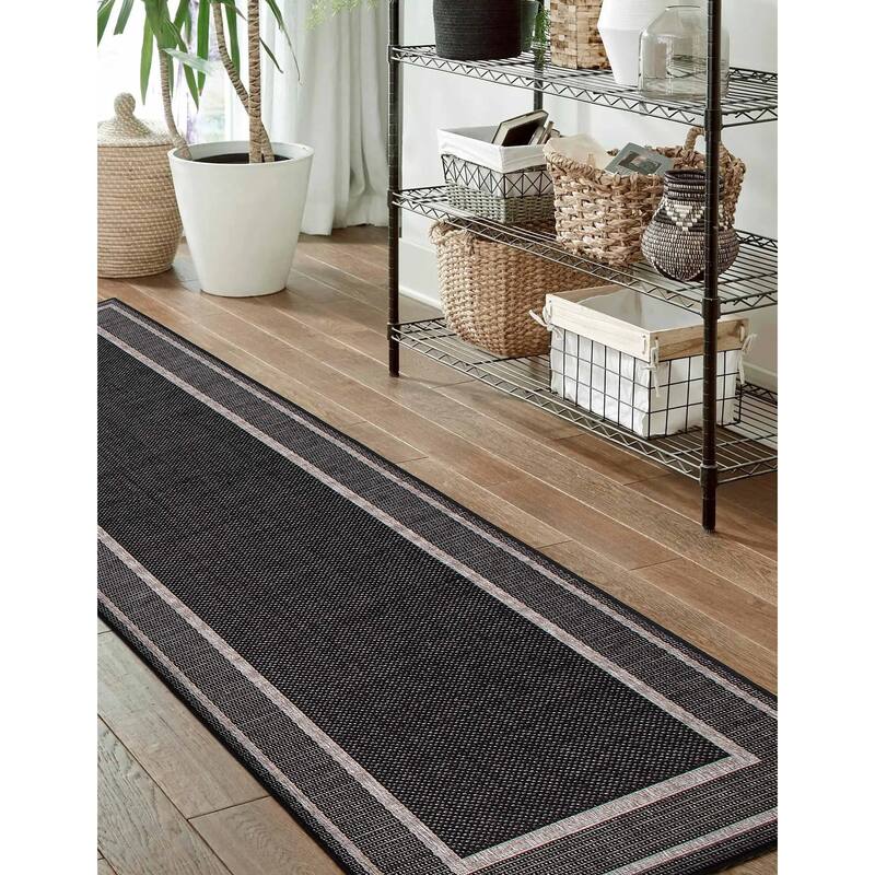 ECARPETGALLERY Machine Woven Jute Natura Polypropylene Rug