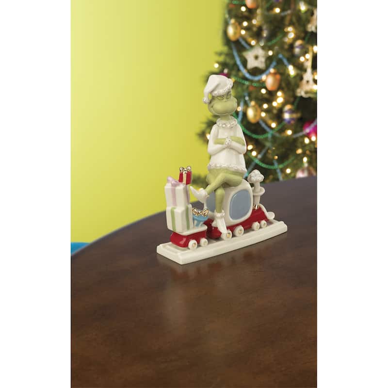 Lenox All Aboard with Mr. Grinch Figurine