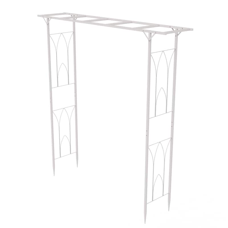 Metal Garden Arch Wedding Arch Stand Plant Climbing Arbor