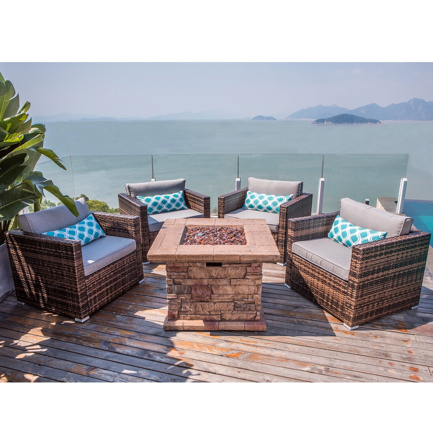 Ocean rattan sale cube garden furniture