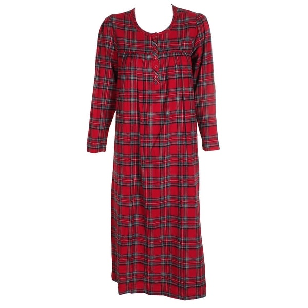 brinkley plaid nightgown