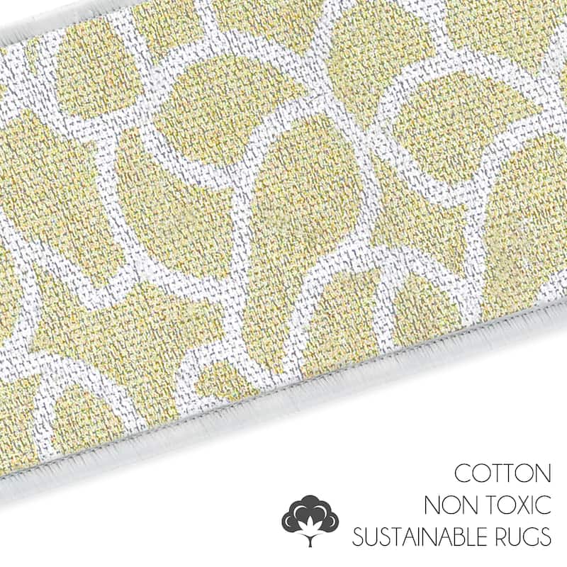 SussexHome Stone Design 9" X 28" Stair Treads - 70% Cotton Anti-Slip Carpet Strips for Indoor Stairs-with Double Adhesive Tape