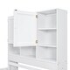 preview thumbnail 6 of 22, Full Size Platform Bed with 4 Drawers Under-Bed,Headboard with Storage Shelves