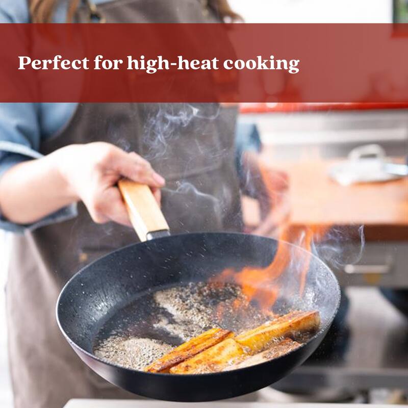 Alva Forest Carbon Steel Pan Pre-Seasoned with Natural Mineral Oil