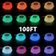 Ainfox LED Color Changing Strip Lights with Remote Control - 100ft