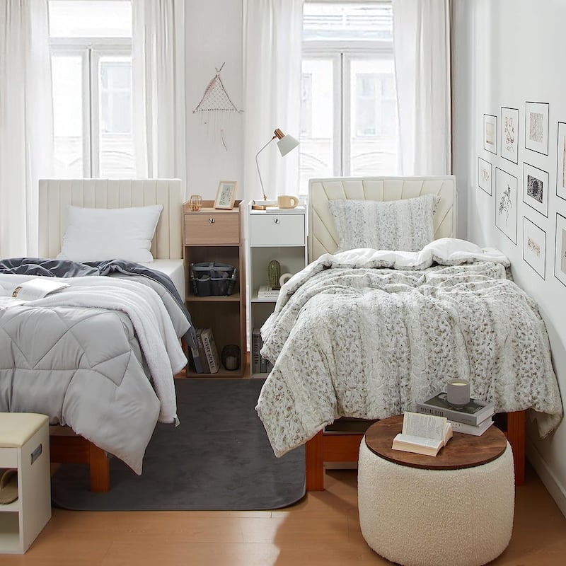 Snow Leopard - Coma Inducer® Oversized Comforter Set