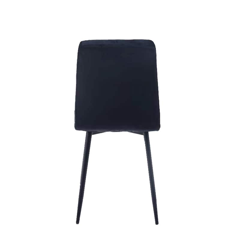 Porthos Home Pacie Dining Room Chairs Set Of 4, Velvet And Iron Legs