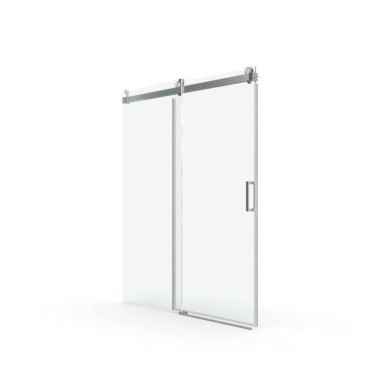 Frameless Shower Door Soft-closing Single Sliding