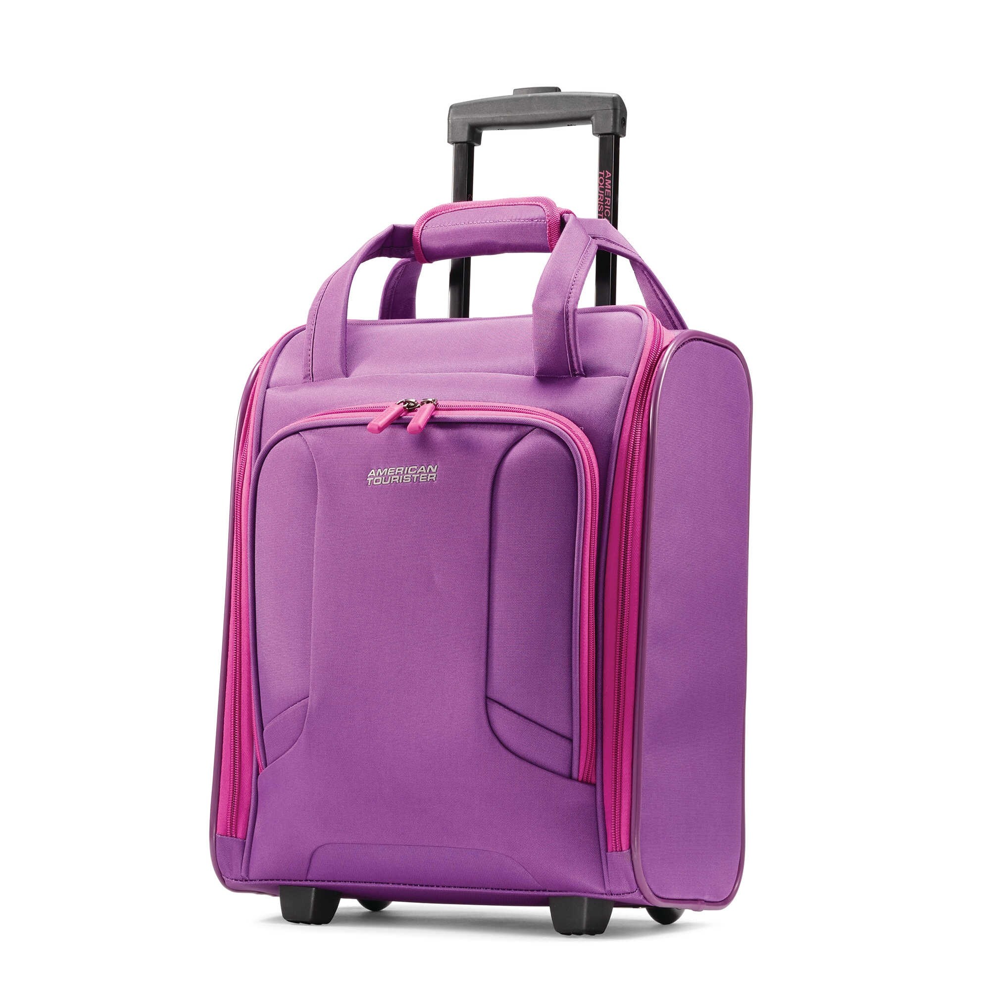 american tourister 4 kix expandable softside luggage with spinner wheels