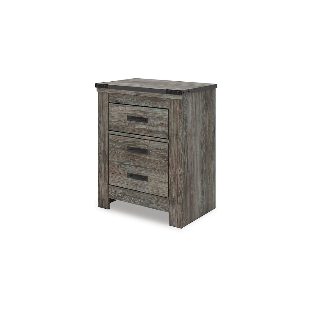 Signature Design by Ashley Frandern Gray Nightstand