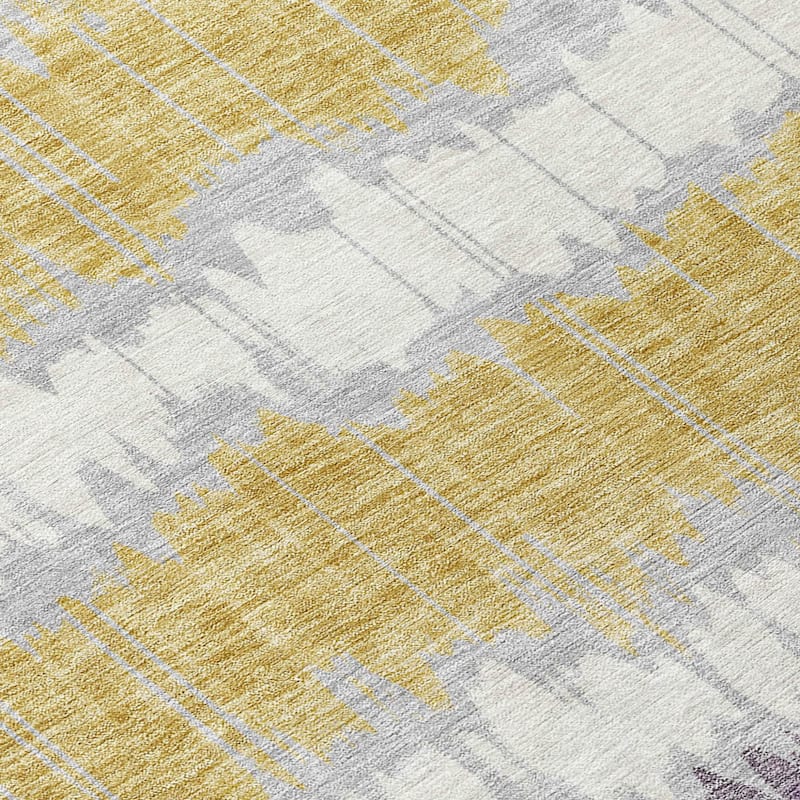HomeRoots Striped Transitional Rectangle Outdoor Rug