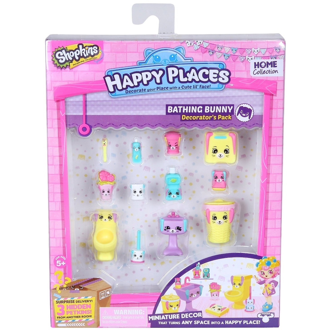 Shop Shopkins Decorator Pack Bathing Bunny Playset Multi
