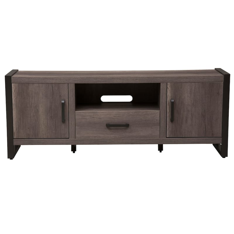 Tanners Creek Greystone Entertainment TV Stand 63 Inch, Media Storage Drawers - 64 inches in width