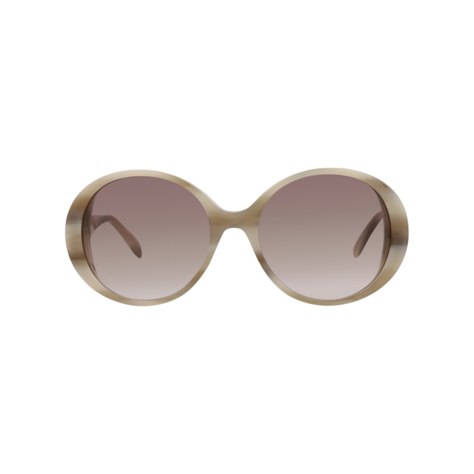 Alexander McQueen Round-Frame Acetate Sunglasses