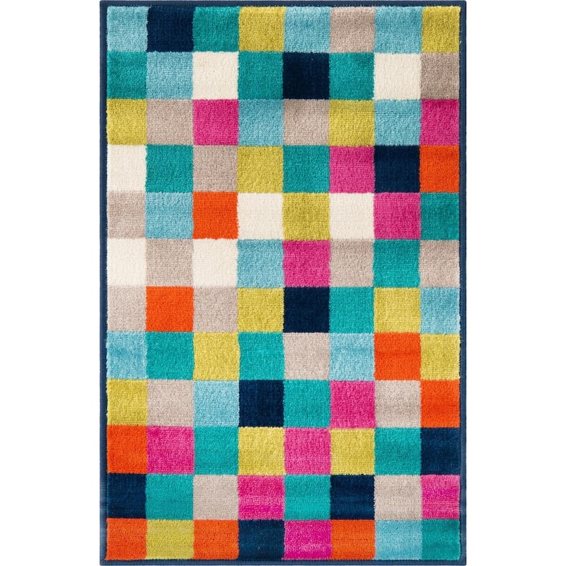 Contemporary Chorisia Collection Area Rug