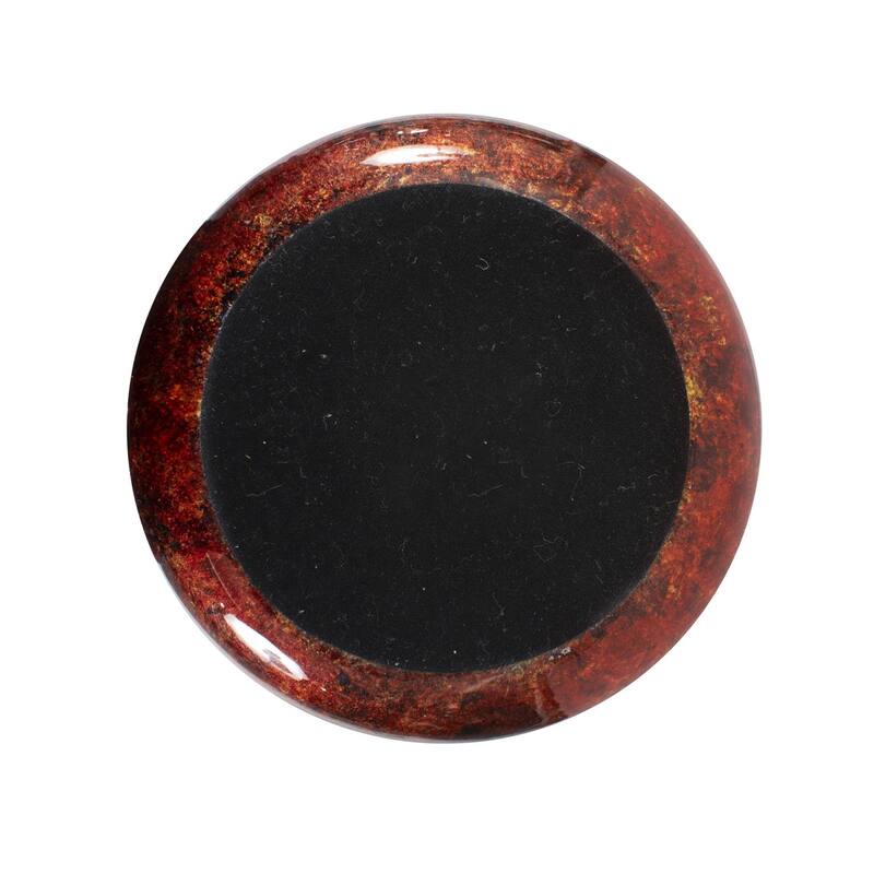 Sharma Crimson Gold Slanted Vase Large