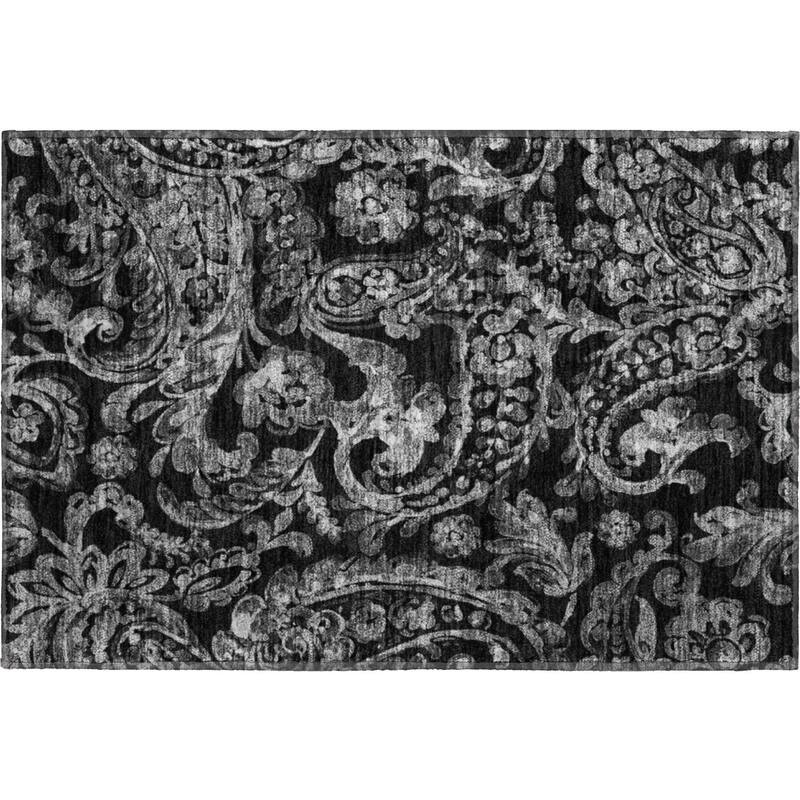Premium Washable Super Soft Modern Paisley Mayfield Rug