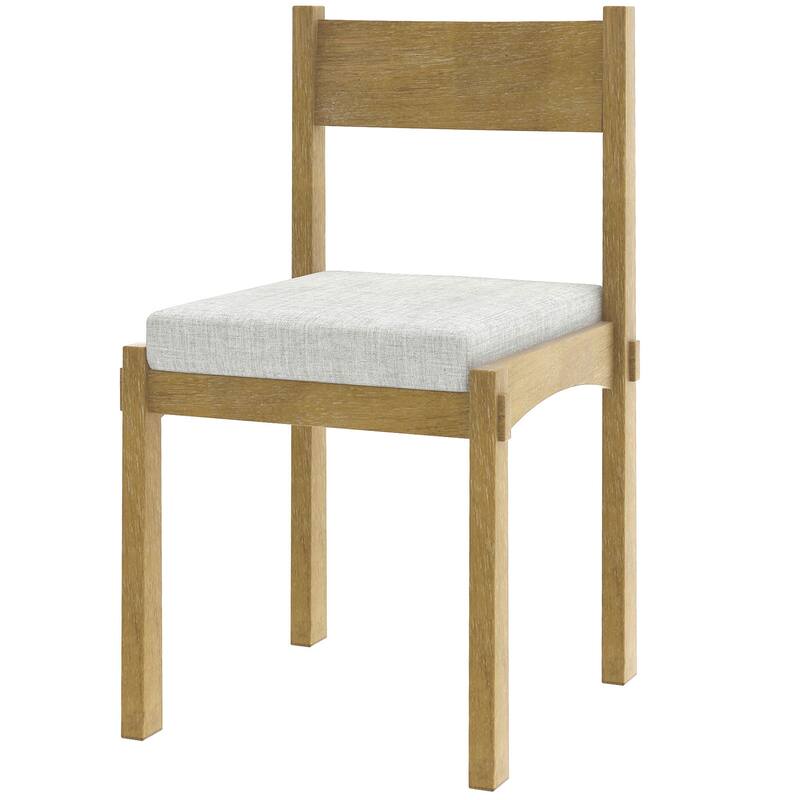 Retro 7-Piece Dining Table Set with Upholstered Chairs for Timeless Kitchen and Dining Elegance