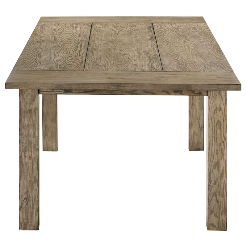 Cardova 87-inch Solid Wood Extension Dining Table Vineyard Oak - 63" x 39.25" x 30"
