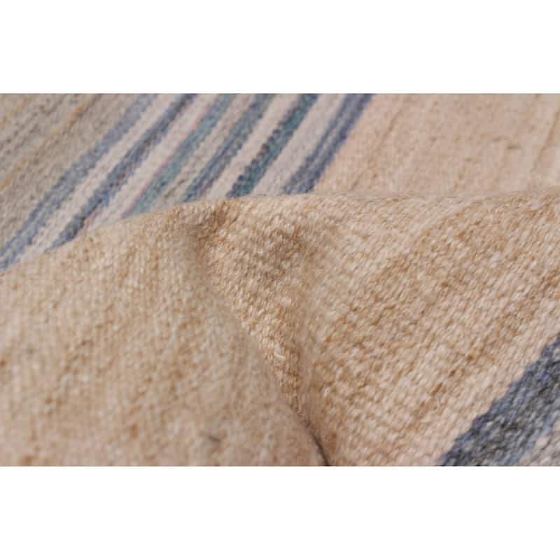 Boho Beige Kilim 4'11" x 8'1" - 4'11 x 8'1