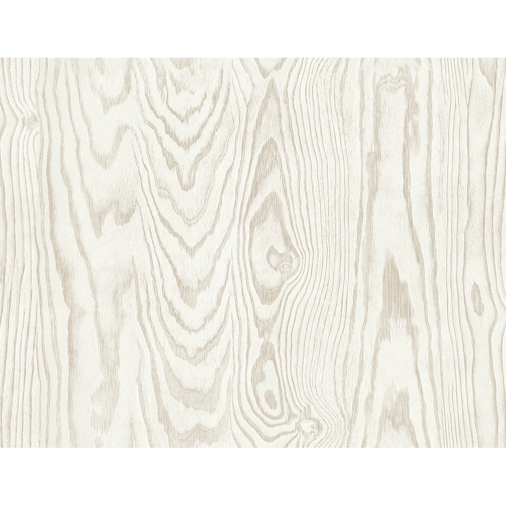 Seabrook Designs Kyoto Faux Woodgrain Stringcloth Unpasted Wallpaper